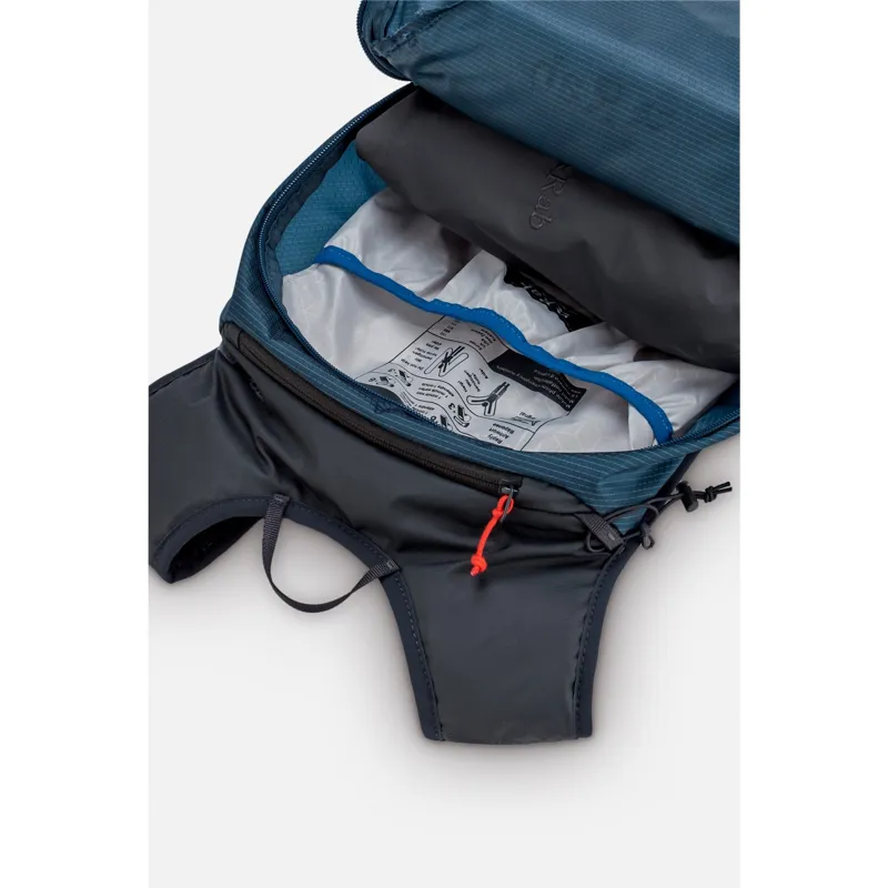 Rab Nitron 18L Lightweight Pack in Anthracite-2