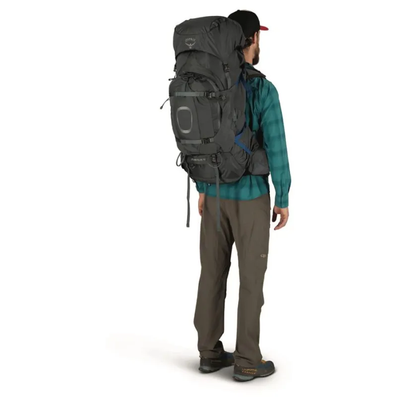 Osprey Aether Plus 70 Backpack 70L in Black-6