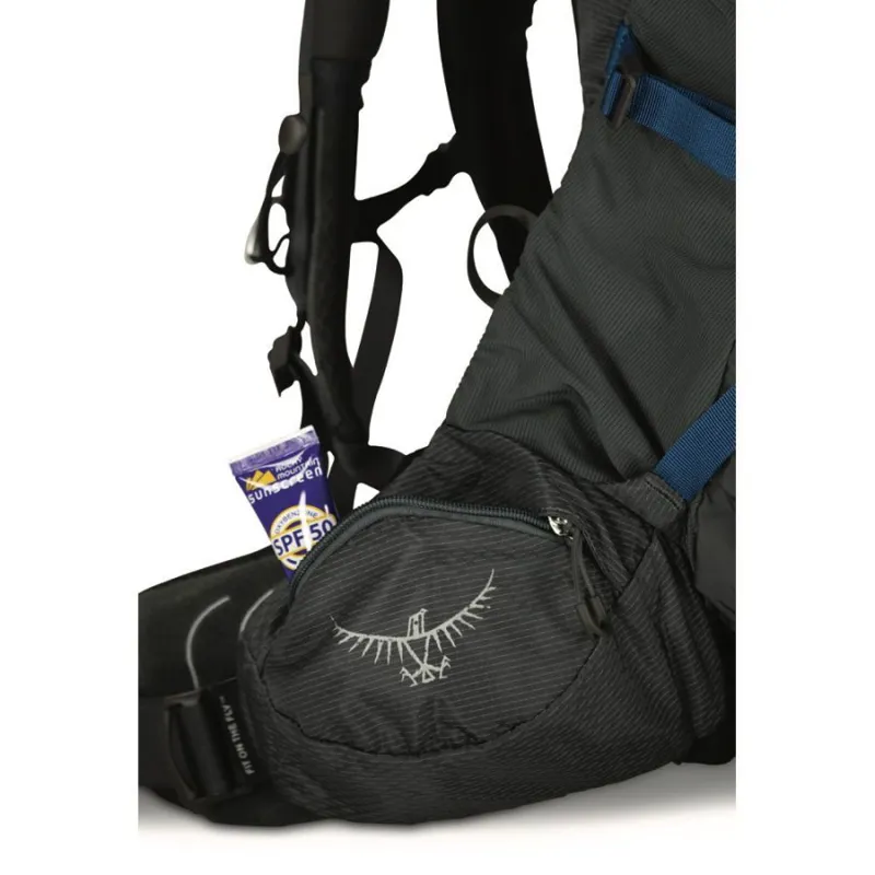 Osprey Aether Plus 70 Backpack 70L in Black-4