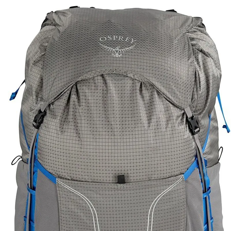 Osprey Exos Pro 55 Backpack in Dale Grey/Agam Blue-3
