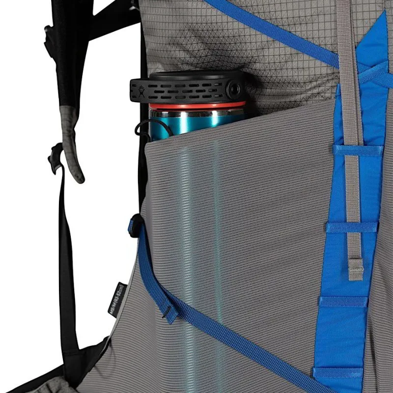 Osprey Exos Pro 55 Backpack in Dale Grey/Agam Blue-4