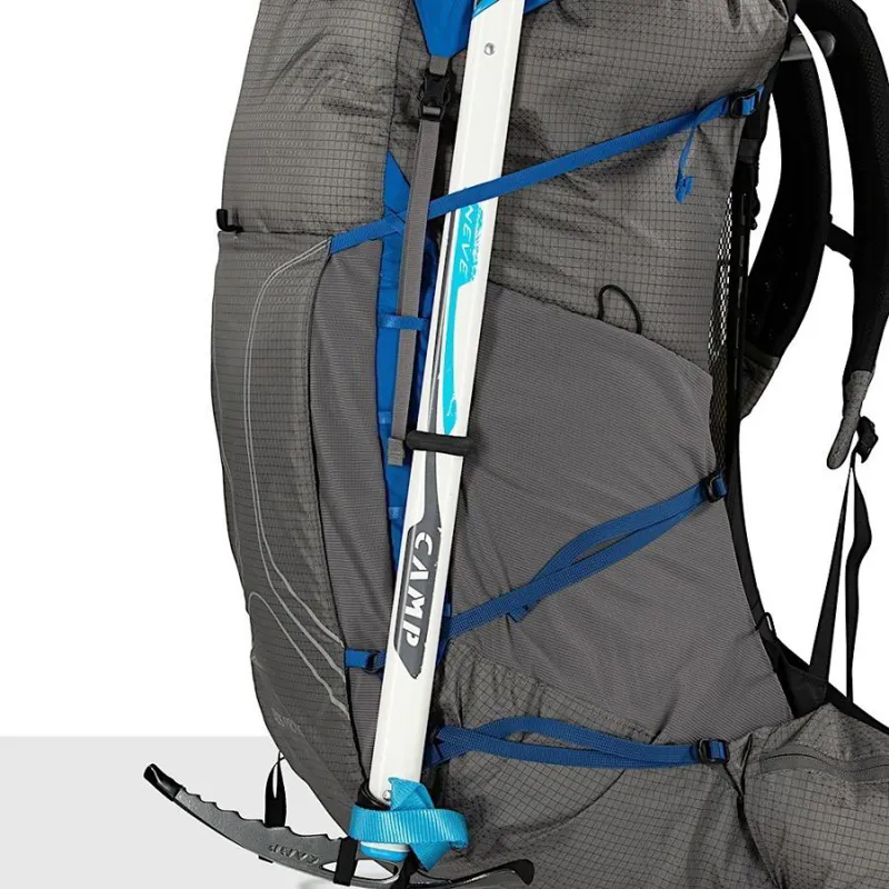 Osprey Exos Pro 55 Backpack in Dale Grey/Agam Blue-7