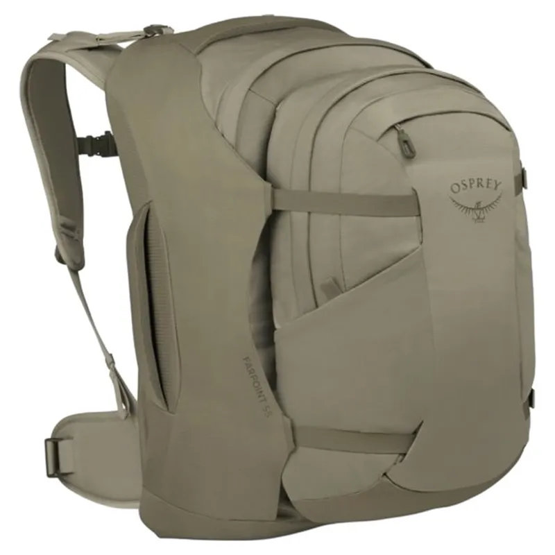 Osprey Farpoint 55 Travel Pack in Sawdust Tan-1