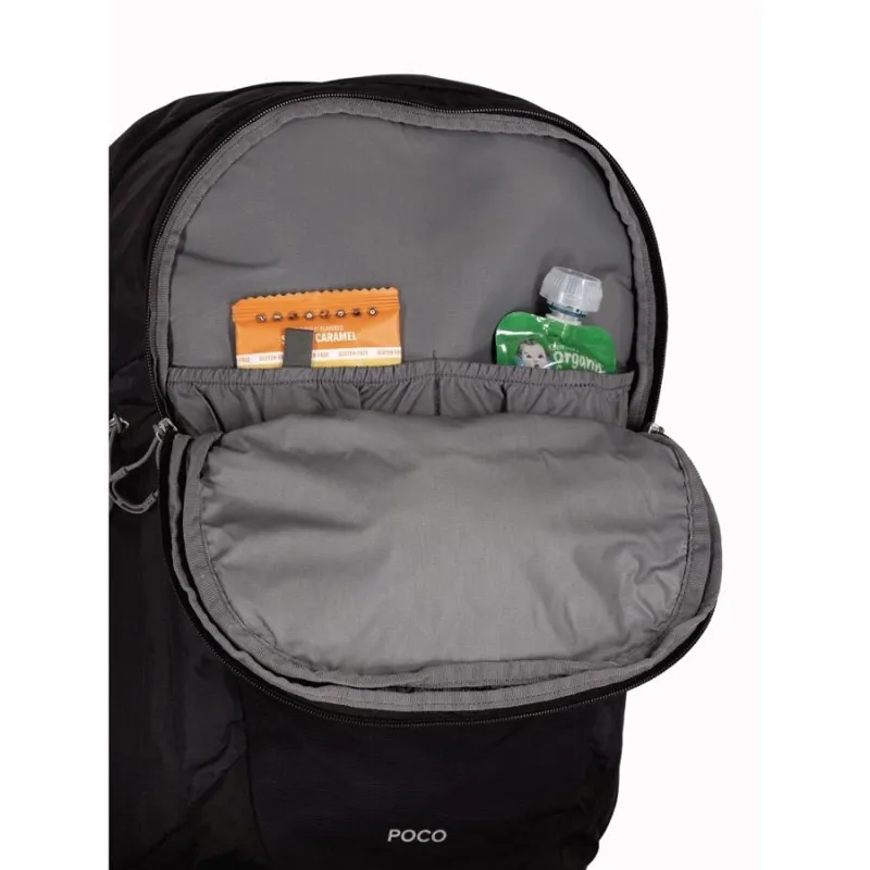 Osprey Poco Changing Backpack in Black-4