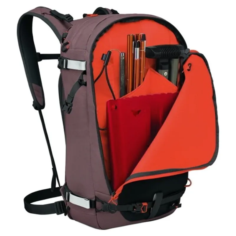 Osprey Sopris 25 Ski Pack 25L in Magma Brown/Raven Black-4