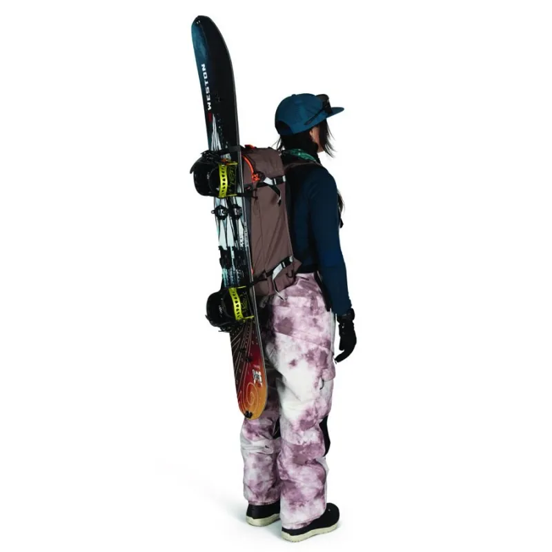 Osprey Sopris 25 Ski Pack 25L in Magma Brown/Raven Black-8