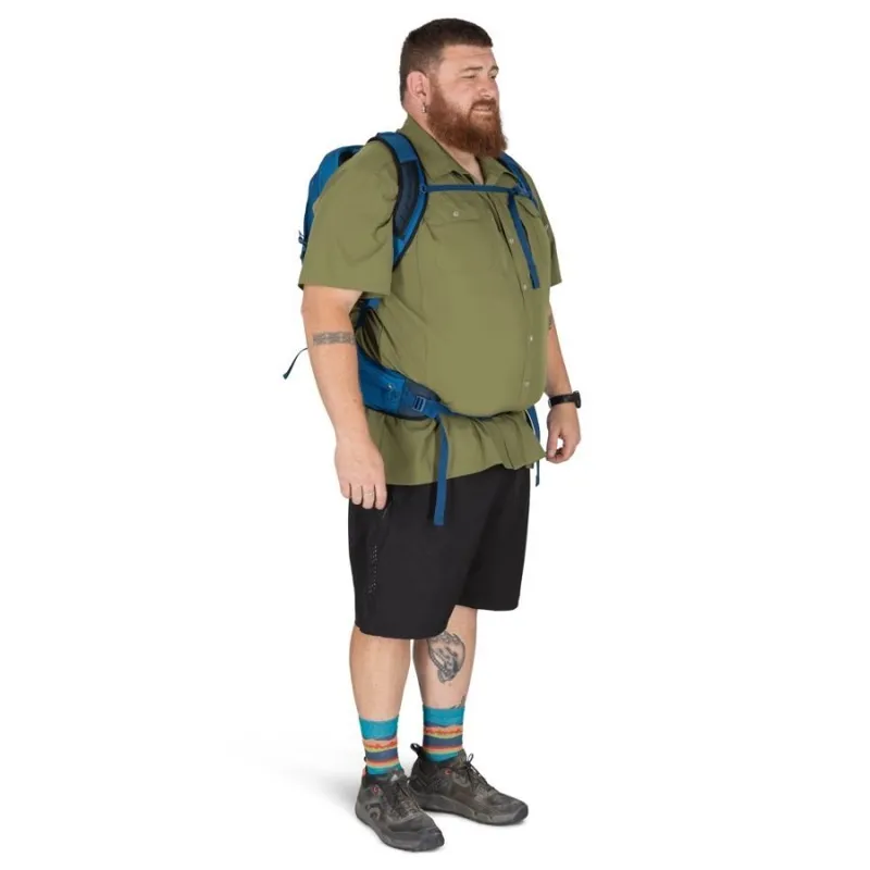Osprey Talon 22 in Scoria Blue/Night Shift-3