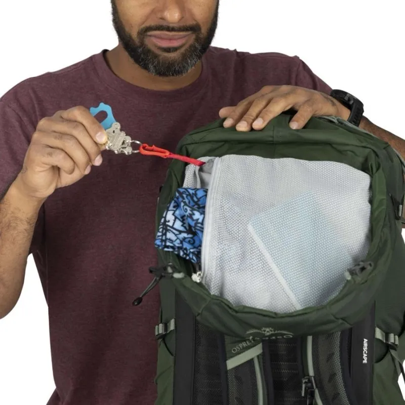 Osprey Talon 33 Backpack in Black/Coal Grey-8