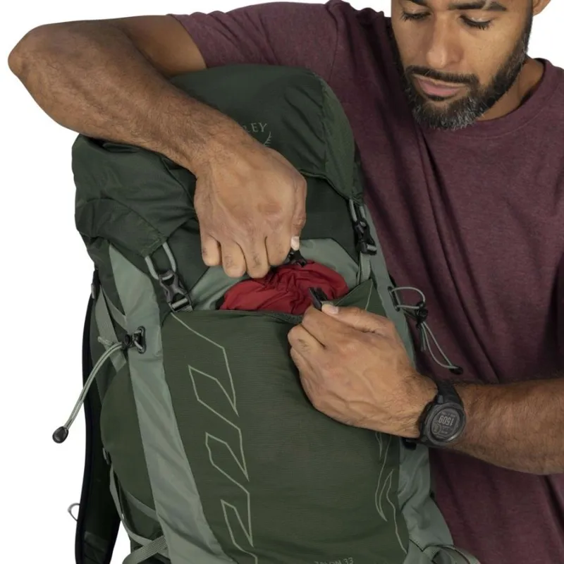 Osprey Talon 33 Backpack in Green Canopy/Pine Leaf-7