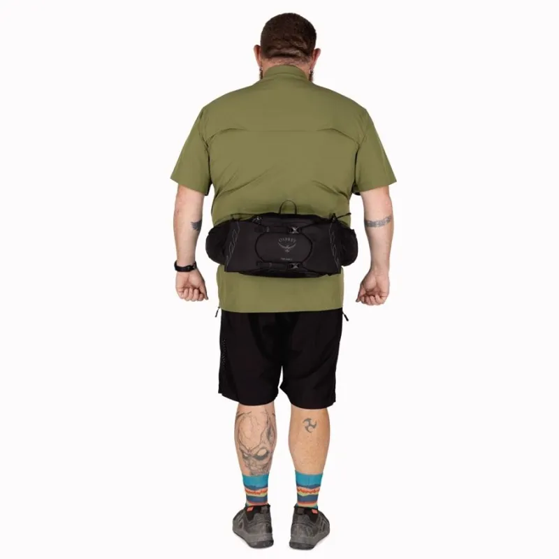 Osprey Talon 6 Waist Pack in Black/Coal Grey-10
