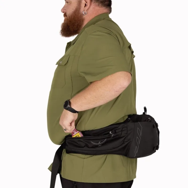 Osprey Talon 6 Waist Pack in Black/Coal Grey-7