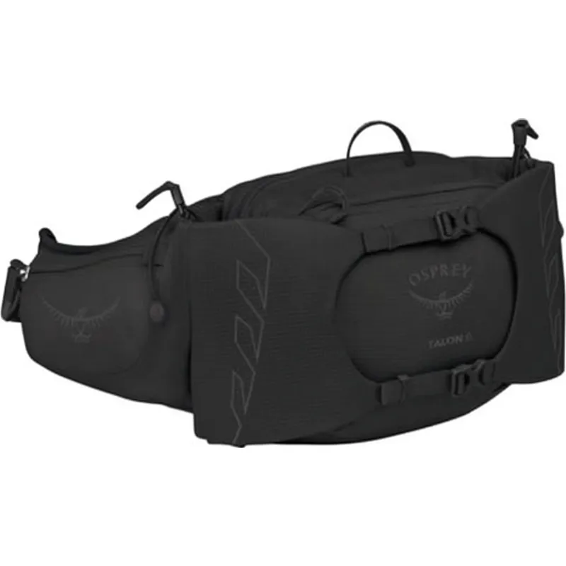 Osprey Talon 6 Waist Pack in Black/Coal Grey-1