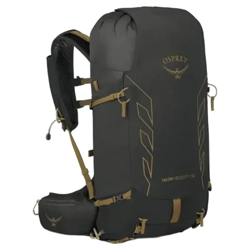 Osprey Talon Velocity 30 Backpack 30L Dark Charcoal/Tumbleweed Yellow-1