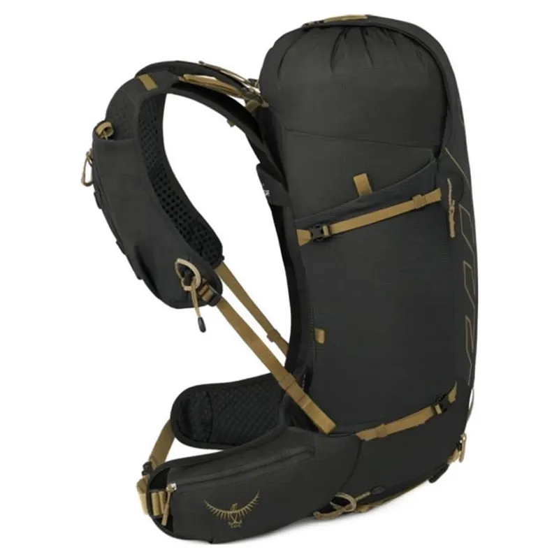 Osprey Talon Velocity 30 Backpack 30L Dark Charcoal/Tumbleweed Yellow-2