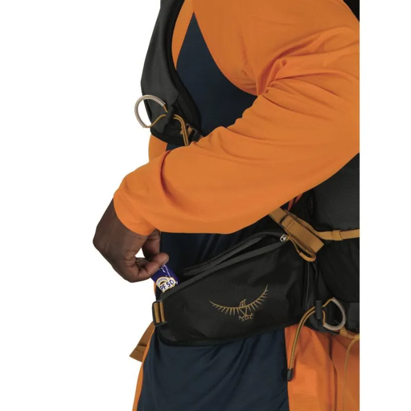 Osprey Talon Velocity 30 Backpack 30L Dark Charcoal/Tumbleweed Yellow-13