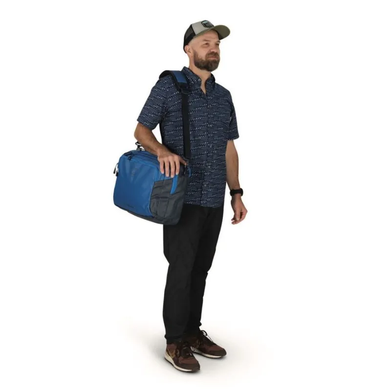 Osprey Transporter Carry-On Boarding Bag in Blue Flame-10