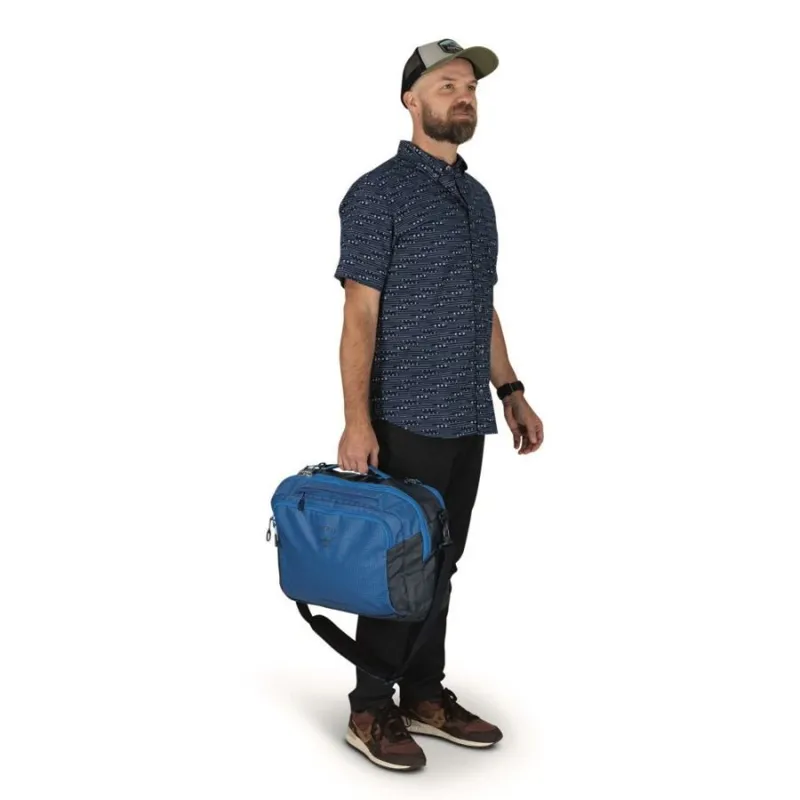 Osprey Transporter Carry-On Boarding Bag in Blue Flame-9