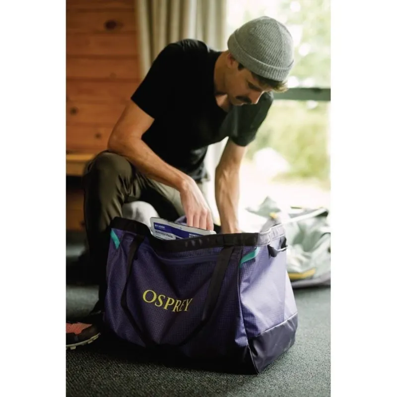 Osprey Transporter Gear Tote 60 in Euphoria Purple-8