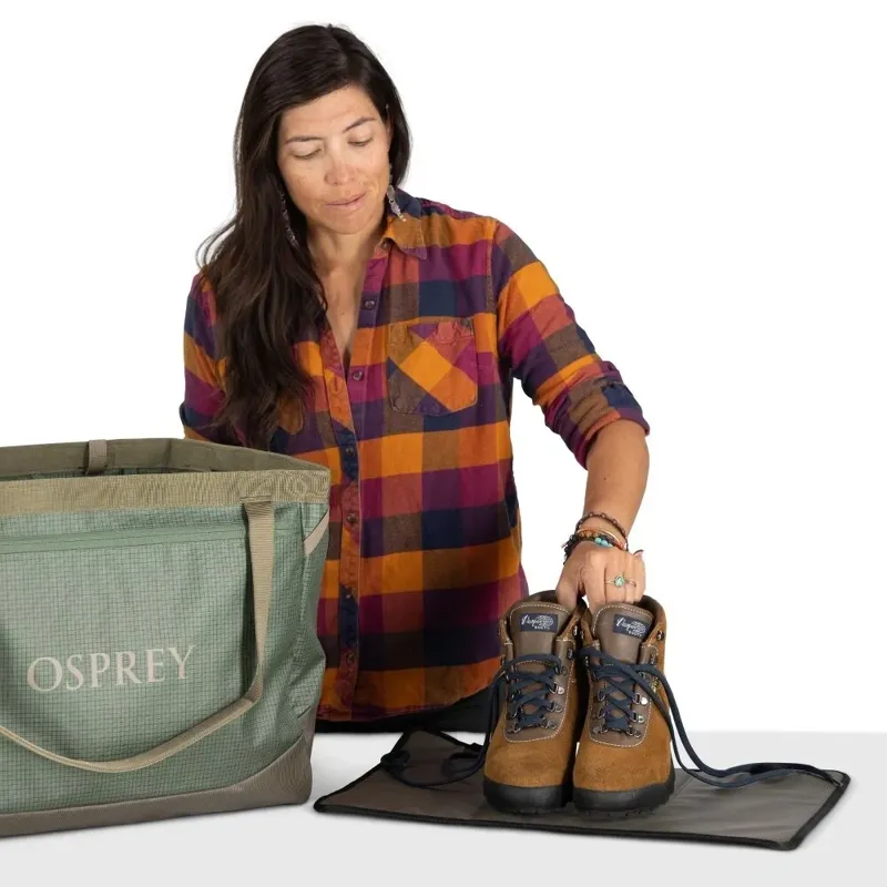 Osprey Transporter Gear Tote 60 in Raven Black-6
