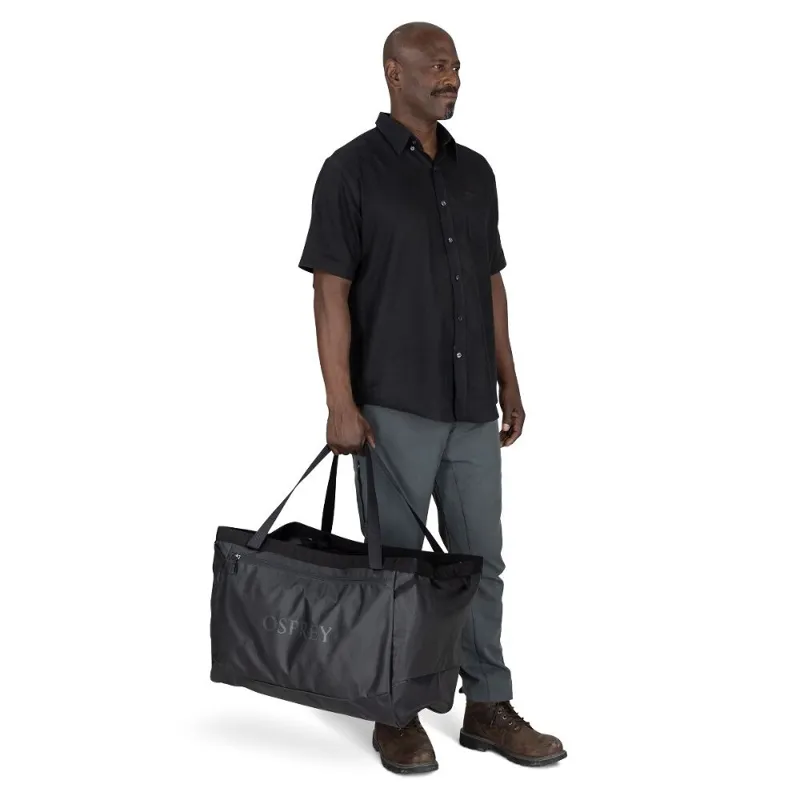 Osprey Transporter Gear Tote 60 in Raven Black-3