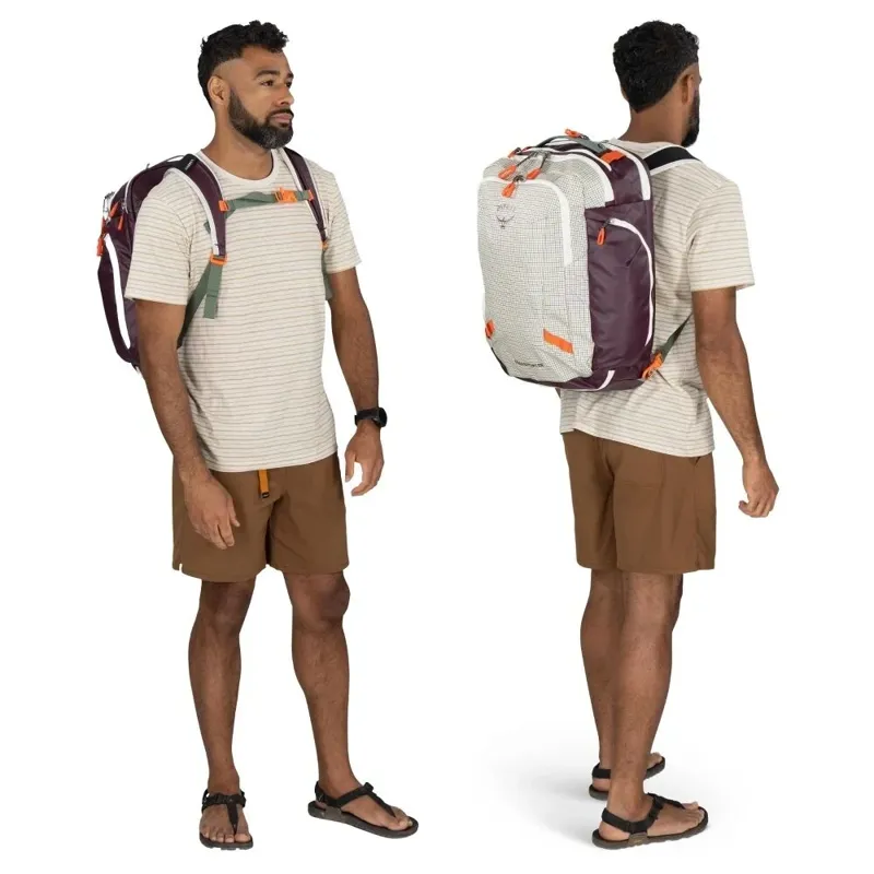 Osprey Transporter Travel Pack 36 in Mystery White-10