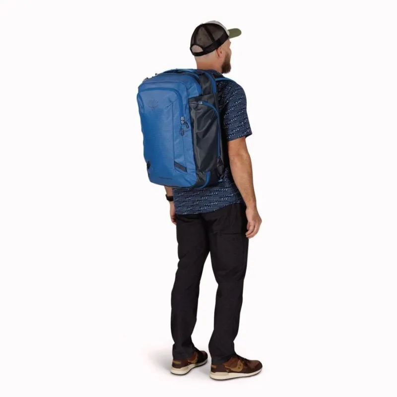 Osprey Transporter Travel Pack 44 in Blue Flame/Scoria Blue-8