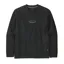 Patagonia 95 Oval Logo Uprisal Men's Crew Sweatshirt in Black