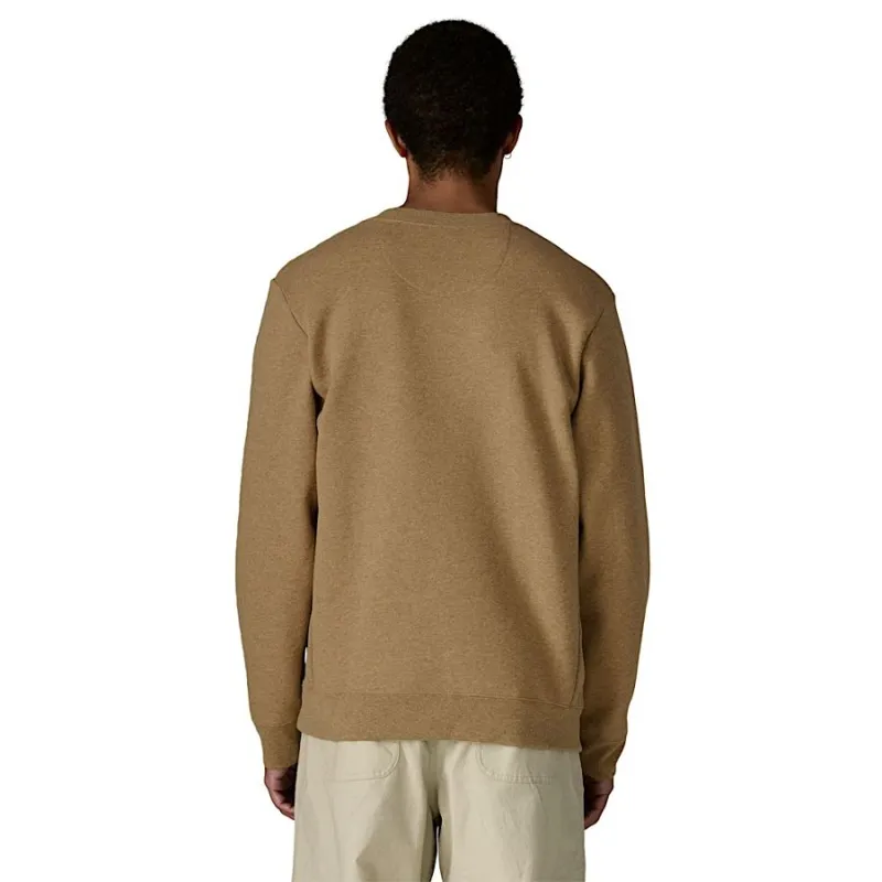 Patagonia 95 Oval Logo Uprisal Men's Crew Sweatshirt in Black-3