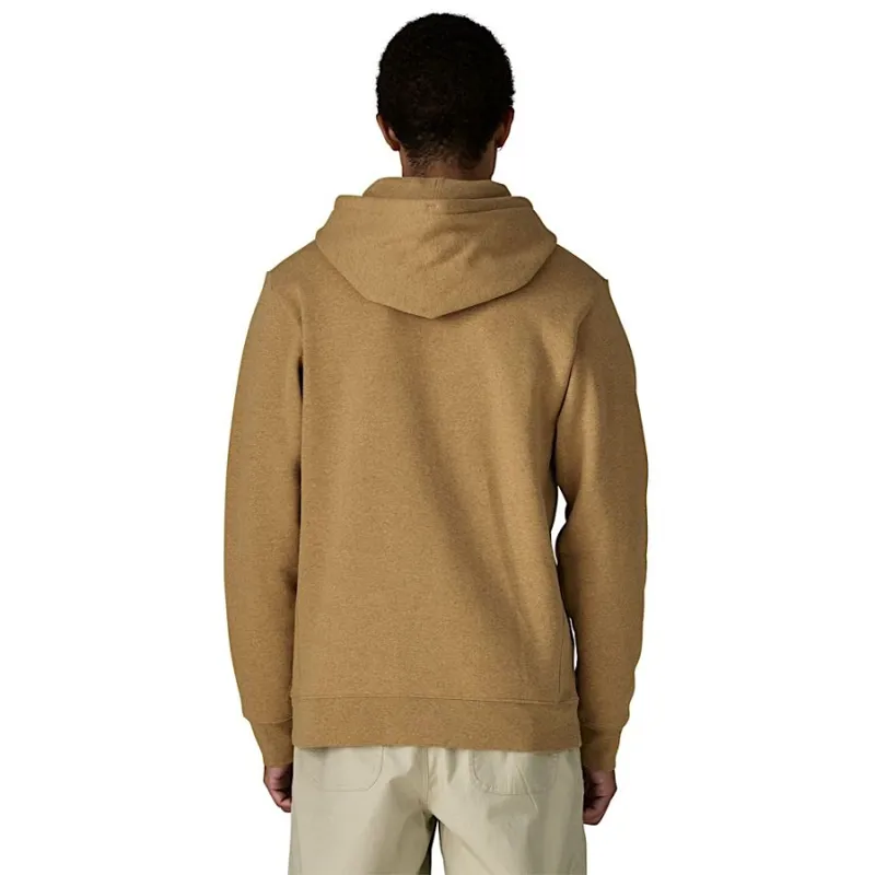 Patagonia '95 Oval Logo Uprisal Men's Hoody in Black: Kaleido-3