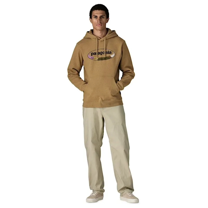 Patagonia '95 Oval Logo Uprisal Men's Hoody in New Navy-4