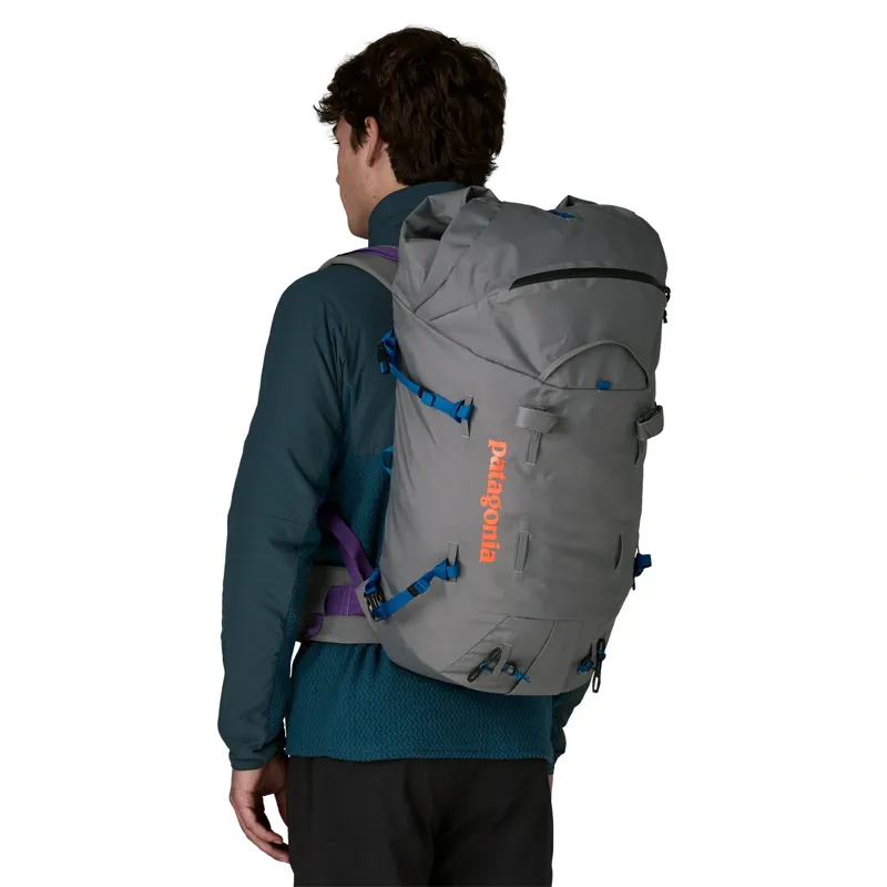 Patagonia Ascensionist Climbing Pack 55L in Noble Grey-4