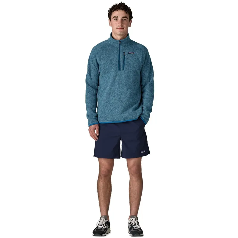 Patagonia Better Sweater Men's 1/4-Zip Fleece in Aquatic Blue-2