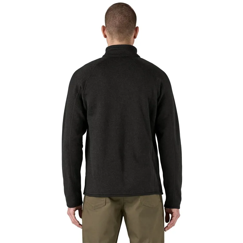 Patagonia Better Sweater Men's 1/4-Zip Fleece in Black-1