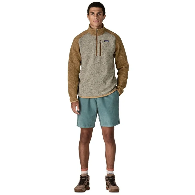 Patagonia Better Sweater Men's 1/4-Zip Fleece in Nautilus Tan-2