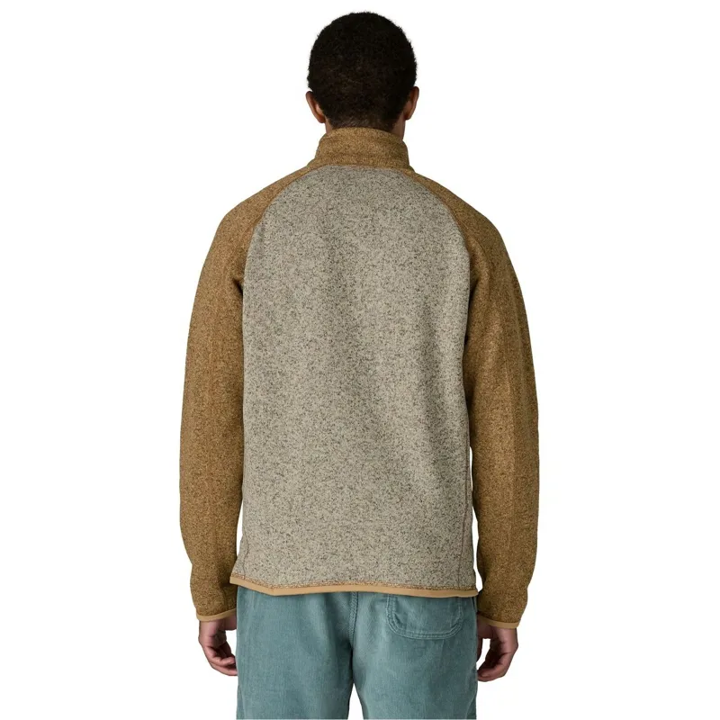 Patagonia Better Sweater Men's 1/4-Zip Fleece in Nautilus Tan-5