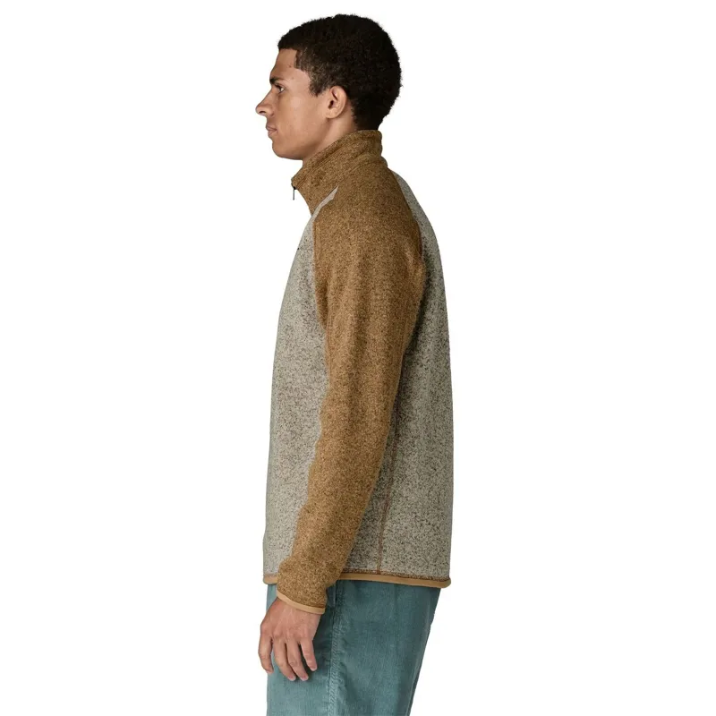 Patagonia Better Sweater Men's 1/4-Zip Fleece in Nautilus Tan-3