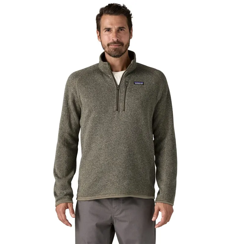 Patagonia Better Sweater Men's 1/4-Zip Fleece in River Rock Green-1