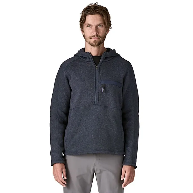 Patagonia Better Sweater Men's 1/2-Zip Fleece Pullover in New Navy-1