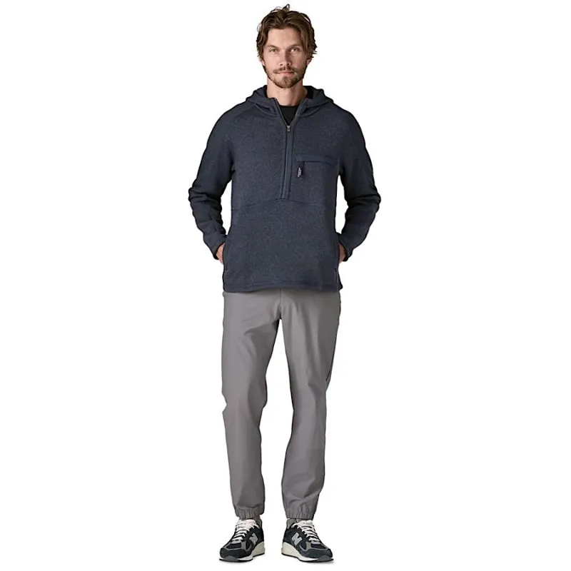 Patagonia Better Sweater Men's 1/2-Zip Fleece Pullover in New Navy-3