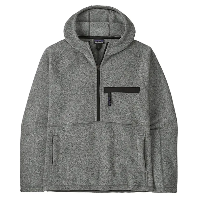 Patagonia Better Sweater Men's 1/2-Zip Fleece Pullover in Stonewash