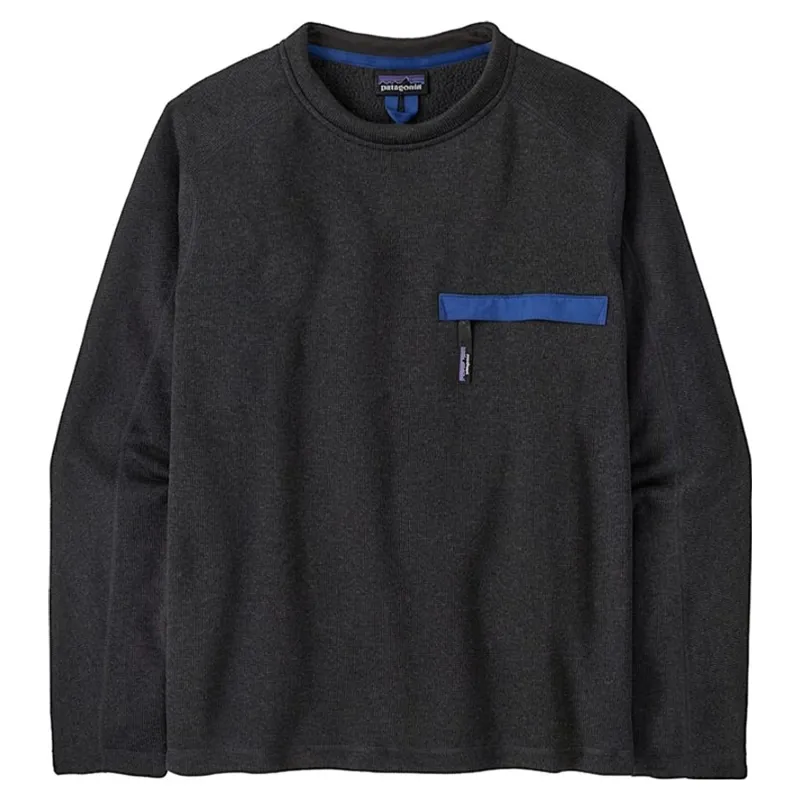 Patagonia Better Sweater Men's Crewneck Fleece in Black