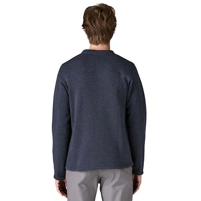 Patagonia Better Sweater Men's Crewneck Fleece in New Navy-2