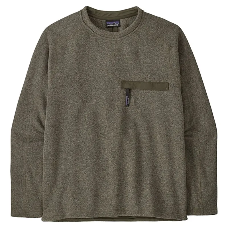 Patagonia Better Sweater Men's Crewneck Fleece in River Rock Green