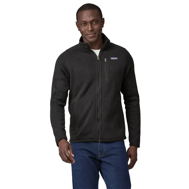 Patagonia Better Sweater Men's Fleece Jacket in Black-1