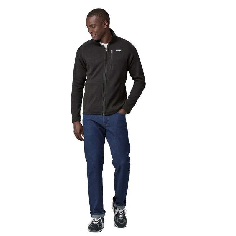 Patagonia Better Sweater Men's Fleece Jacket in Black-3