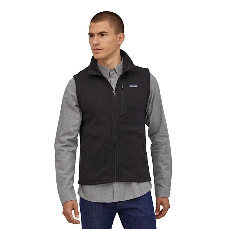 Patagonia Better Sweater Men's Fleece Vest in Black-1