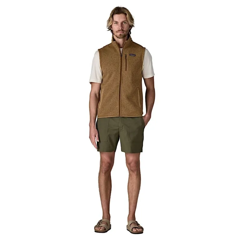 Patagonia Better Sweater Men's Fleece Vest in Grayling Brown-4