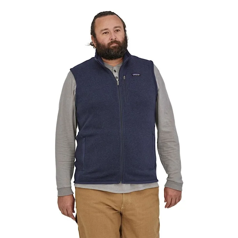 Patagonia Better Sweater Men's Fleece Vest in New Navy-5