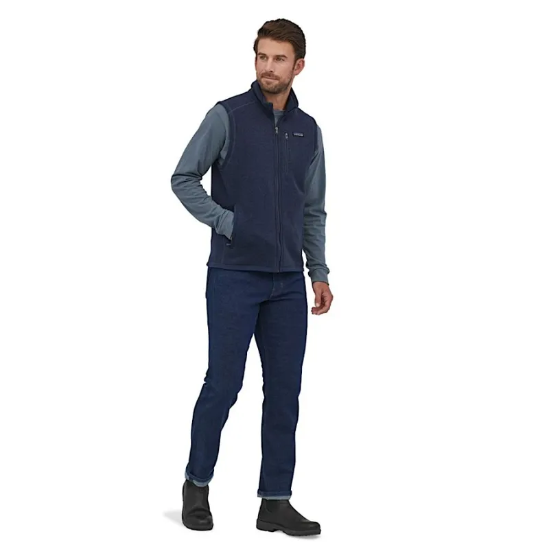 Patagonia Better Sweater Men's Fleece Vest in New Navy-2