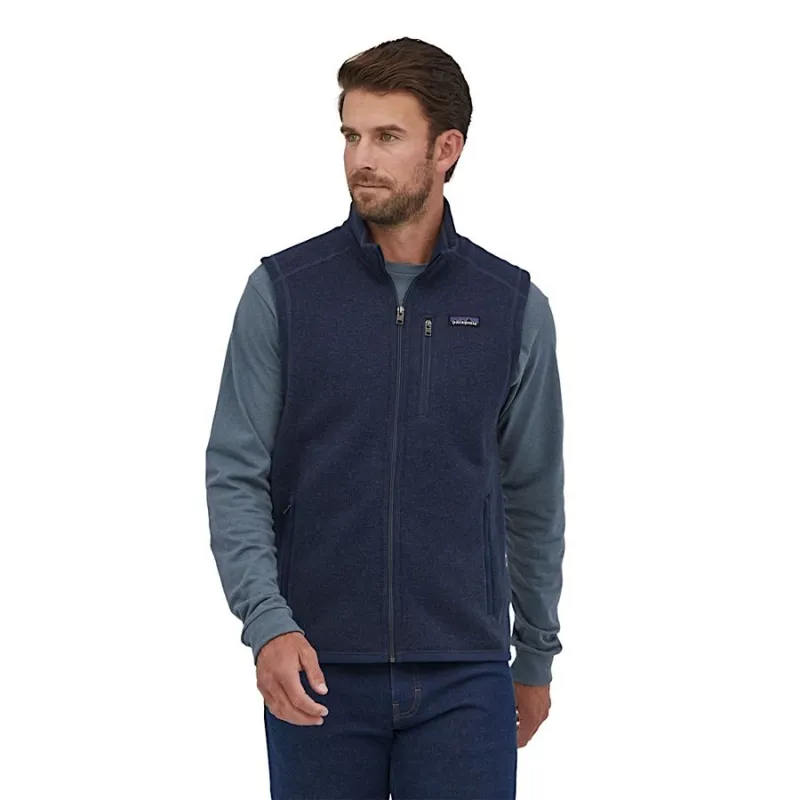 Patagonia Better Sweater Men's Fleece Vest in New Navy-3